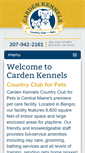 Mobile Screenshot of cardenkennels.com